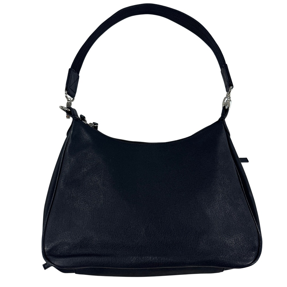 Gun Tote'n Mamas Black Leather Concealed Carry Shoulder Bag CCW Hobo Purse